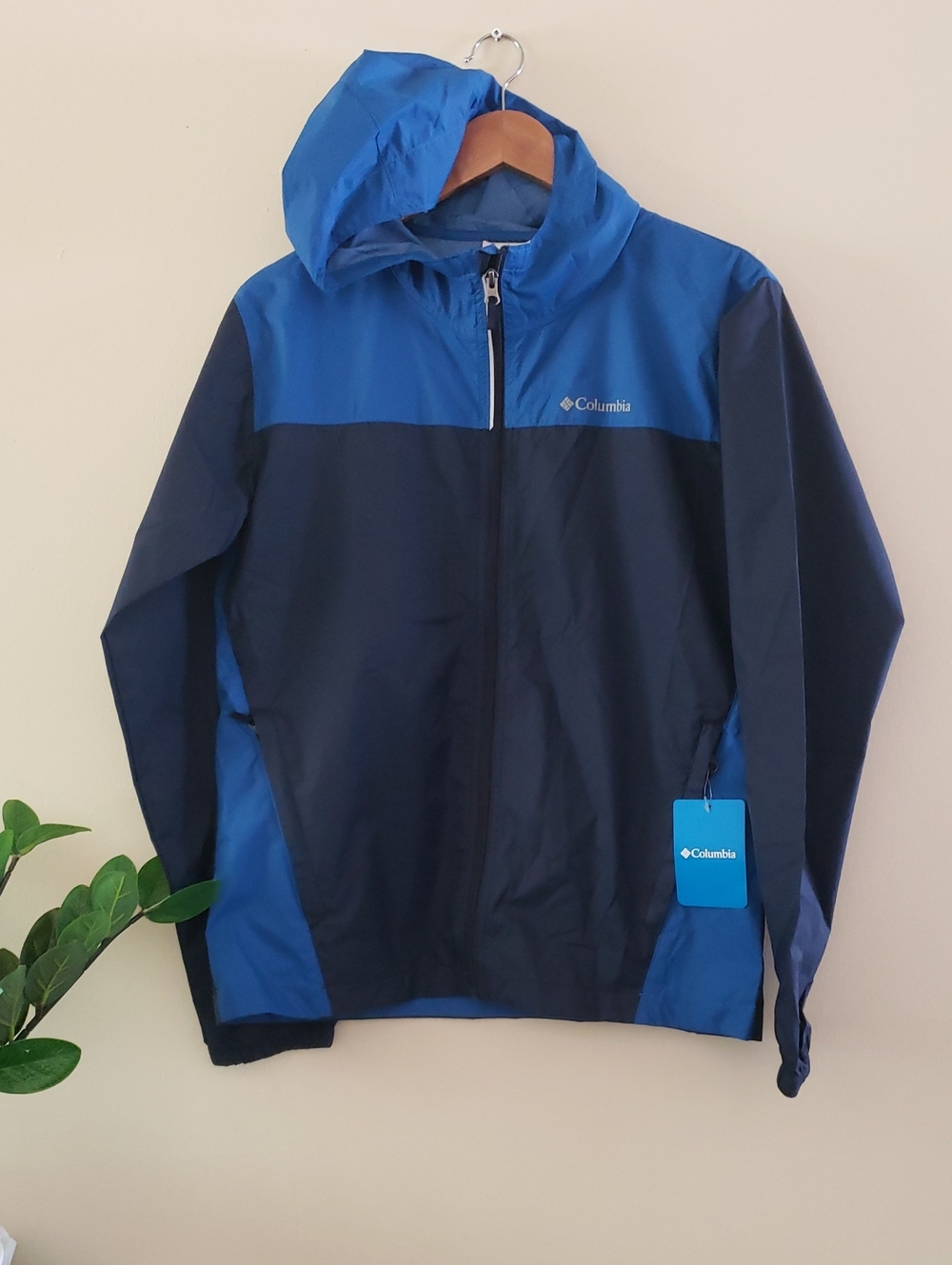 Columbia BNWT "Raincreek Falls" Omni-Shield Rain Wind Jacket - Youth XL (18/20)